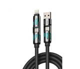 4-in-1 Multi USB Charging Cable – One Cable for All Your Devices
