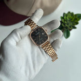 Men's Square Dial Quartz Watch