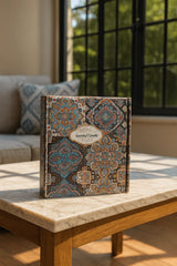 Decorative Floral Scented Tin Candles – Set of 4