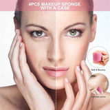 Foundation Makeup Sponges (4-Piece Set)