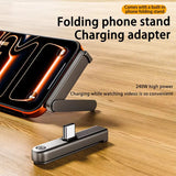 Folding Phone Stand Charging Adapter 240W