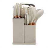 19-Piece Kitchen Tool & Knife Set