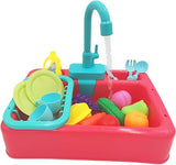 Kids Kitchen Sink Play Set