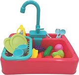 Kids Kitchen Sink Play Set