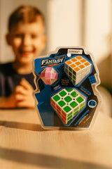 LORDEX Fantasy Cube Set – 3 Puzzle Cubes Collection