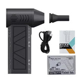 Mini Jet Fan Blower – Portable High-Speed Air Duster with LED Light
