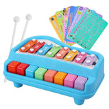 2-in-1 Piano & Xylophone Musical Toy for Kids