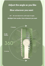 KLW-F9 Desktop & Wall-Mounted Cooling Fan