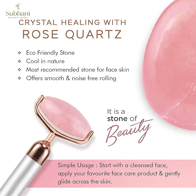 Rose Quartz Facial Roller