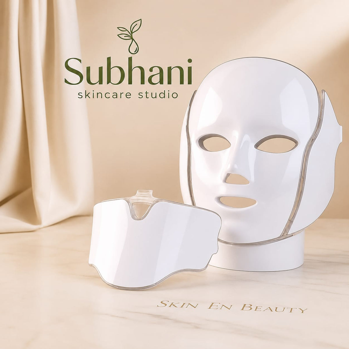LED Photon Face Mask with Neck Therapy
