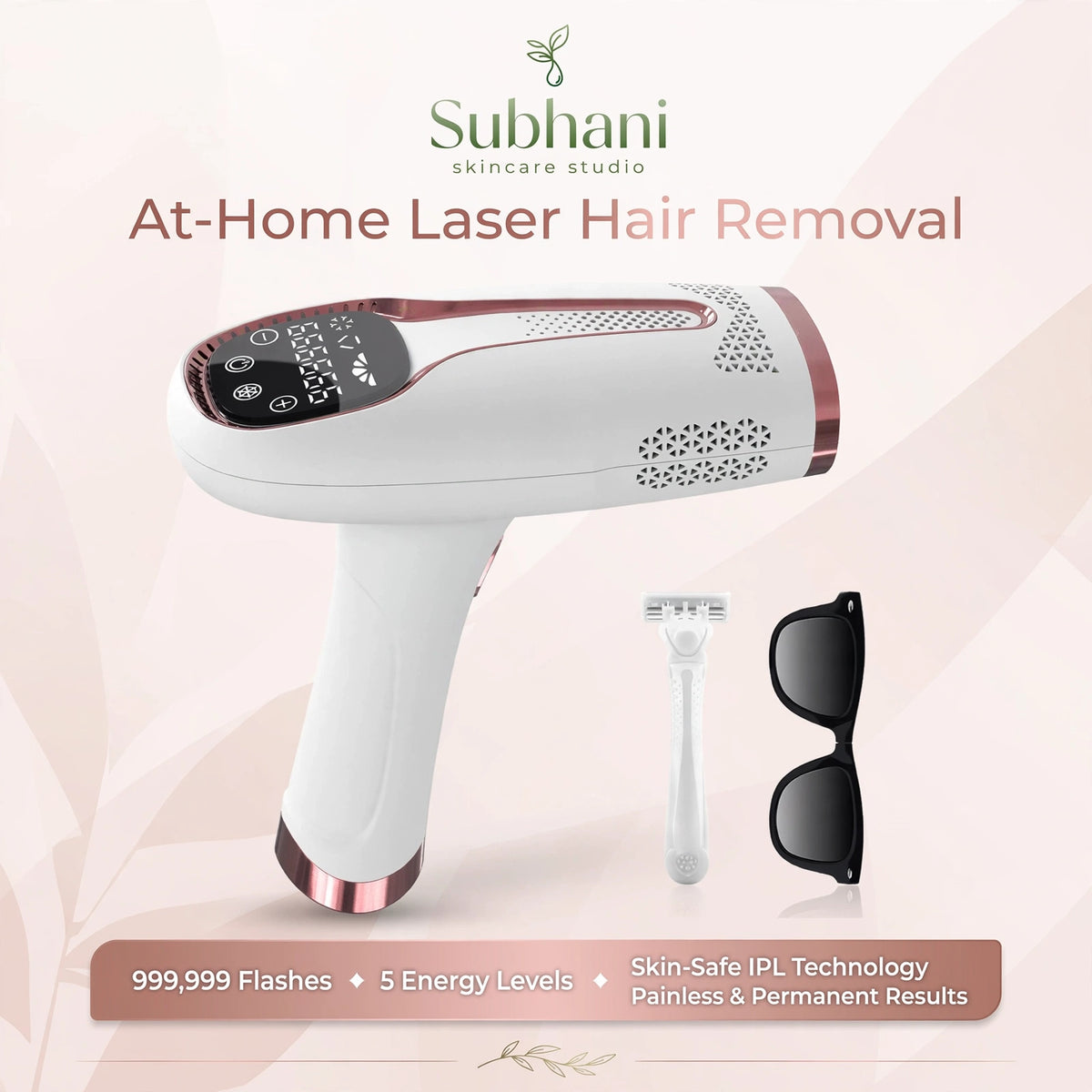 Babyverse IPL Hair Removal Device