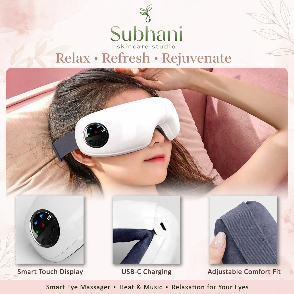 Rechargeable Eye Massager