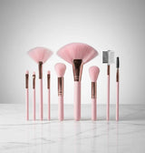 GR Professional Pink Makeup Brush Set