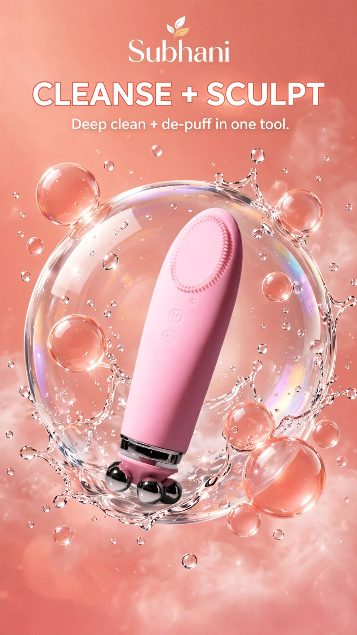 4-in-1 Rechargeable Face Massager
