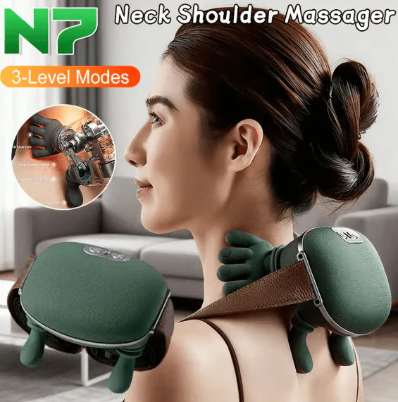 Shoulder & Neck Massager – Deep Kneading Relaxation Therapy