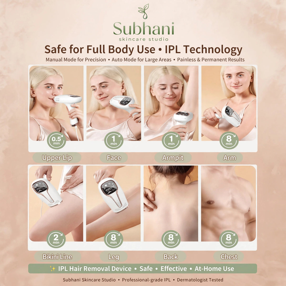 Babyverse IPL Hair Removal Device