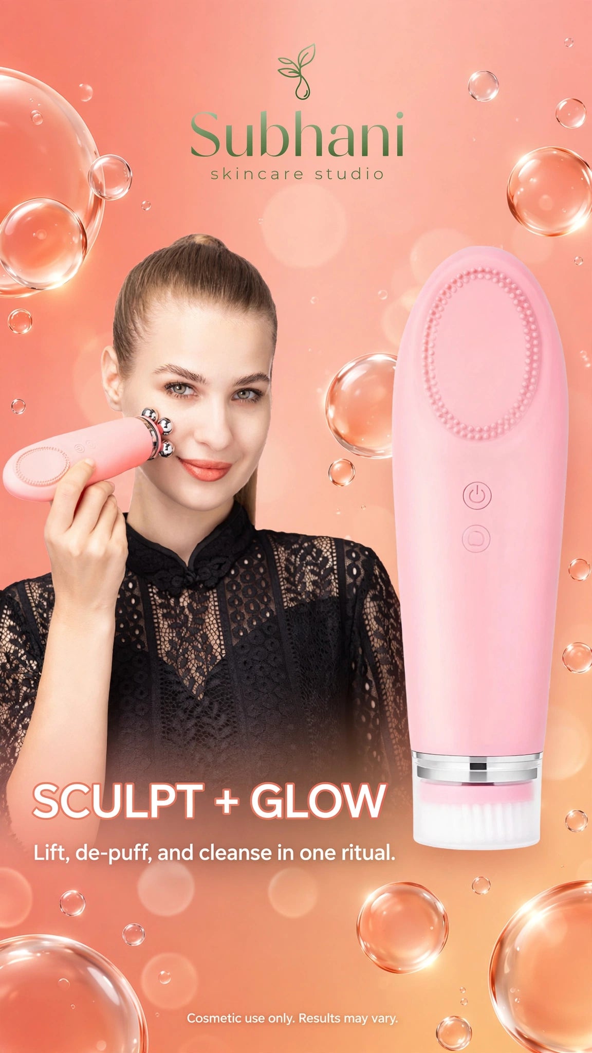 4-in-1 Rechargeable Face Massager