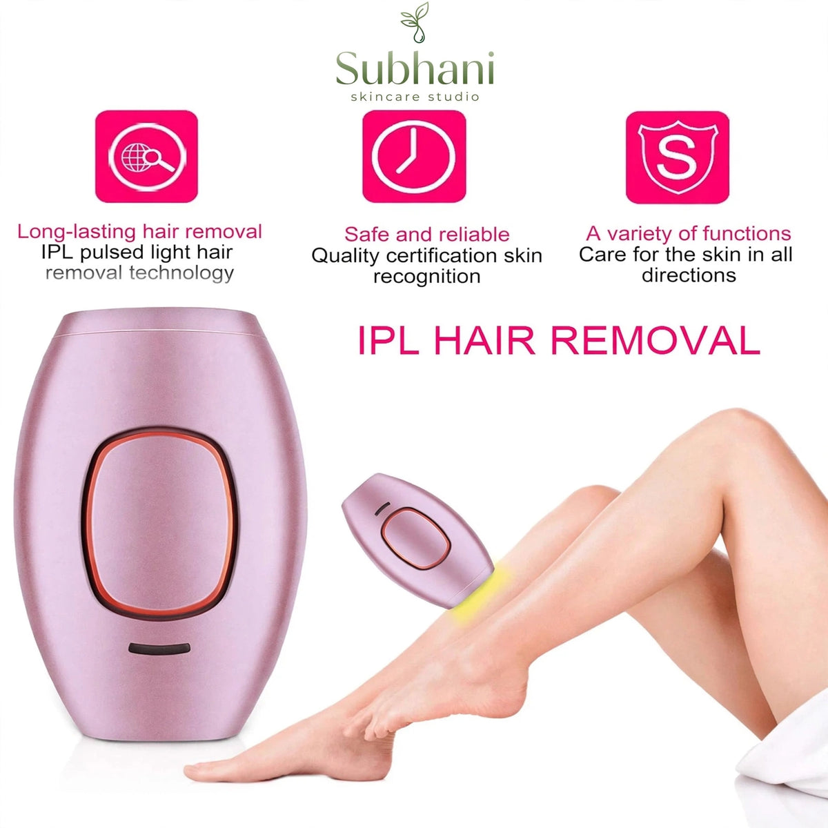 Hair Removal Device-Advanced At-Home